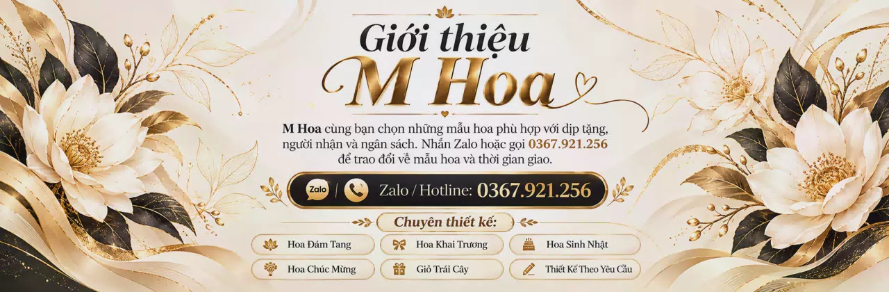 Ảnh bìa Shop hoa tươi Xã Đồng Thịnh Ninh Bình - Chăm chút món quà từ sắc hoa